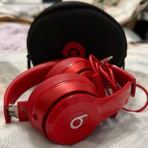 Beats Red Over-Ear Headphones